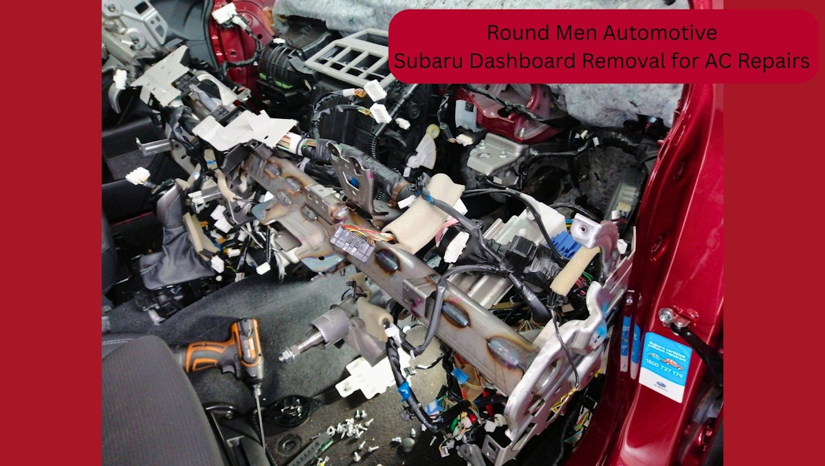 Thumbnail for Full Subaru Dashboard Removal for AC Repairs
